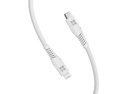 Promate PowerLine-Ci120 USB-C to Lightning Cable, Apple MFi Certified with 20W PD, 120 cm 
